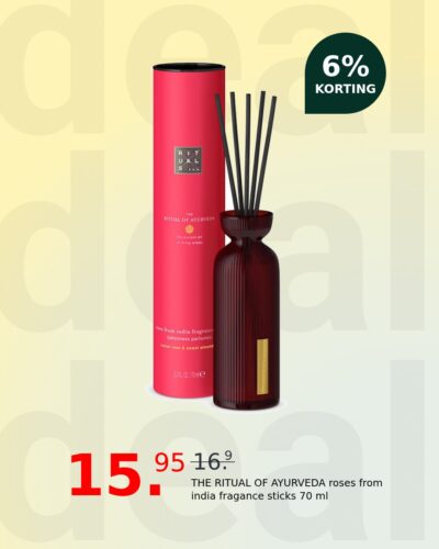 THE RITUAL OF AYURVEDA roses from india fragance sticks 70 ml