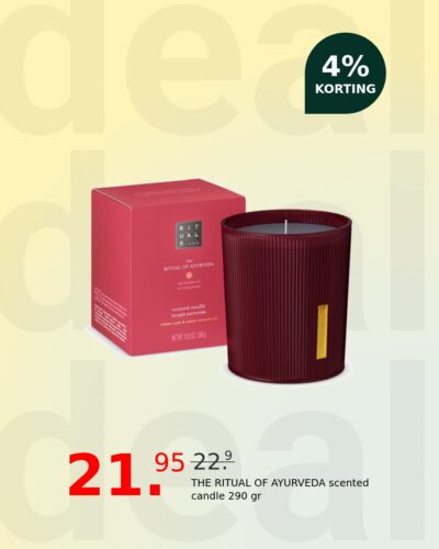 THE RITUAL OF AYURVEDA scented candle 290 gr