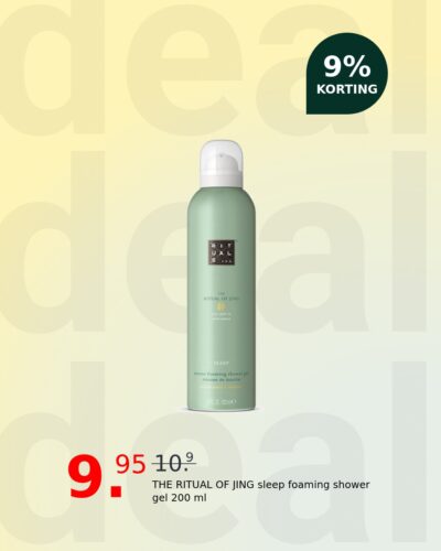 THE RITUAL OF JING sleep foaming shower gel 200 ml
