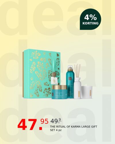 THE RITUAL OF KARMA LARGE GIFT SET 4 pz