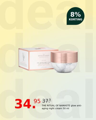 THE RITUAL OF NAMASTE glow anti-aging night cream 50 ml