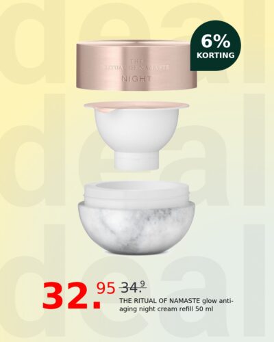 THE RITUAL OF NAMASTE glow anti-aging night cream refill 50 ml