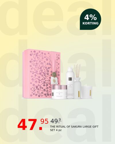 THE RITUAL OF SAKURA LARGE GIFT SET 4 pz