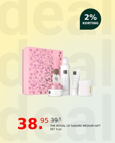 THE RITUAL OF SAKURA MEDIUM GIFT SET 4 pz