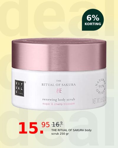 THE RITUAL OF SAKURA body scrub 250 gr