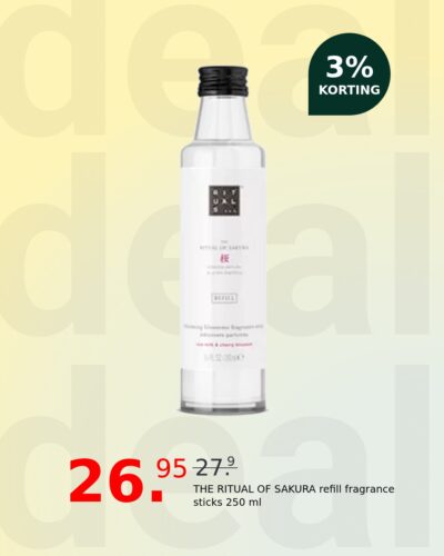 THE RITUAL OF SAKURA refill fragrance sticks 250 ml