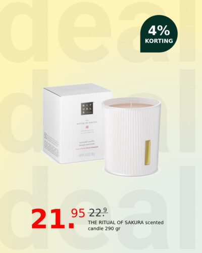THE RITUAL OF SAKURA scented candle 290 gr