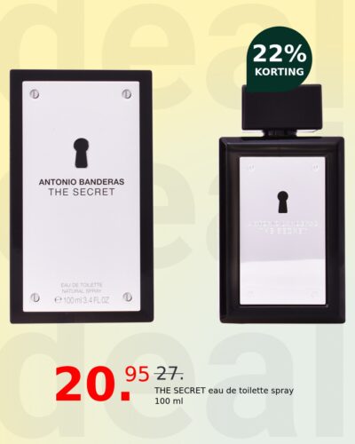 THE SECRET eau de toilette spray 100 ml