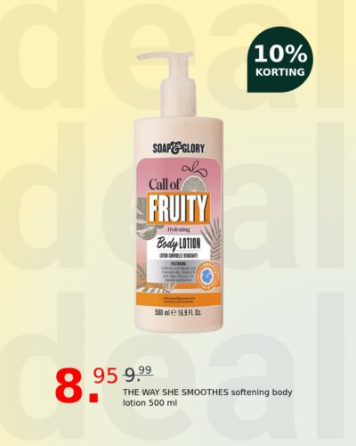 THE WAY SHE SMOOTHES softening body lotion 500 ml