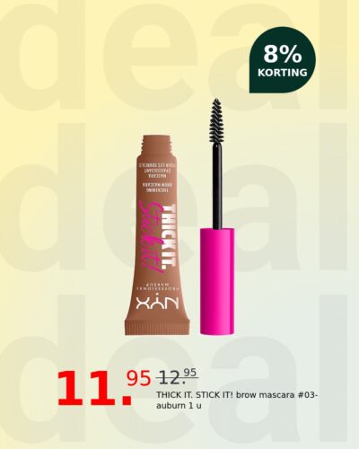 THICK IT. STICK IT! brow mascara #03-auburn 1 u