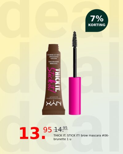 THICK IT. STICK IT! brow mascara #06-brunette 1 u