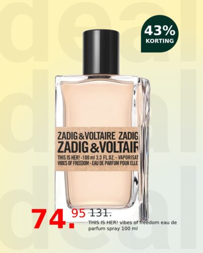 THIS IS HER! vibes of freedom eau de parfum spray 100 ml