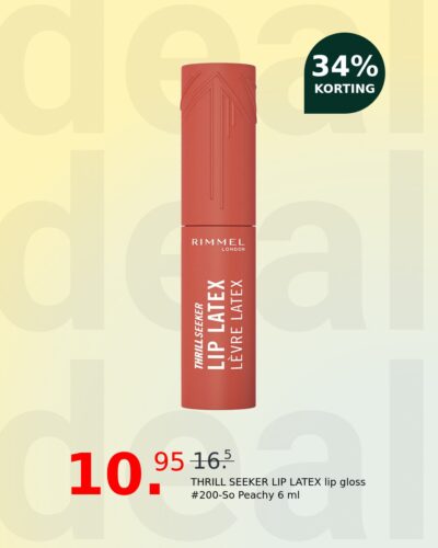 THRILL SEEKER LIP LATEX lip gloss #200-So Peachy 6 ml