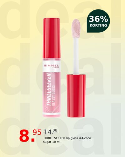 THRILL SEEKER lip gloss #4-coco sugar 10 ml