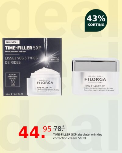 TIME-FILLER 5XP absolute wrinkles correction cream 50 ml