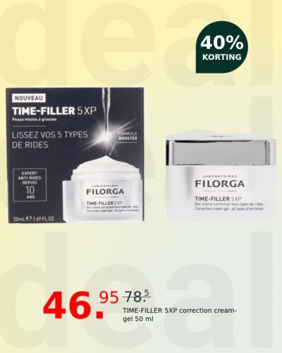 TIME-FILLER 5XP correction cream-gel 50 ml