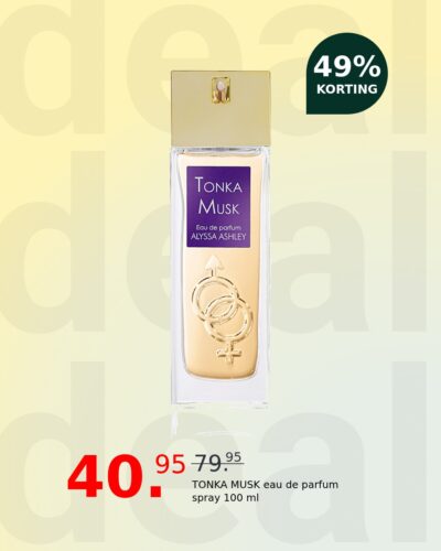 TONKA MUSK eau de parfum spray 100 ml