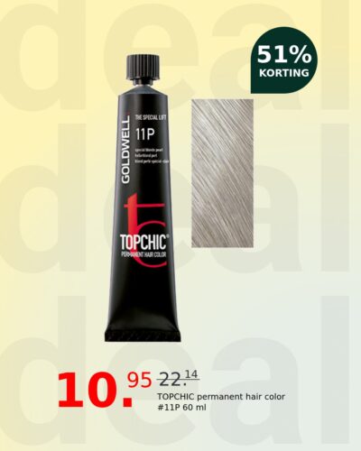 TOPCHIC permanent hair color #11P 60 ml