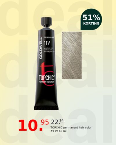 TOPCHIC permanent hair color #11V 60 ml
