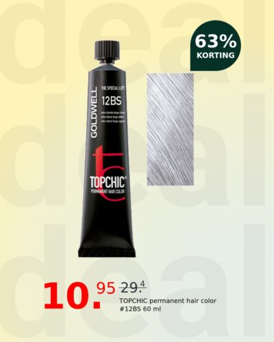 TOPCHIC permanent hair color #12BS 60 ml