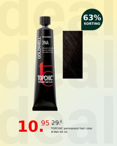 TOPCHIC permanent hair color #3NA 60 ml