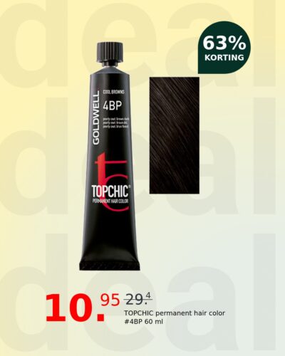 TOPCHIC permanent hair color #4BP 60 ml