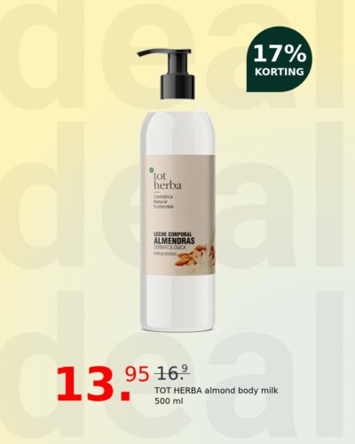 TOT HERBA almond body milk 500 ml