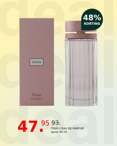TOUS L'EAU DE PARFUM spray 90 ml