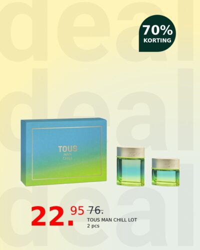 TOUS MAN CHILL LOT 2 pcs