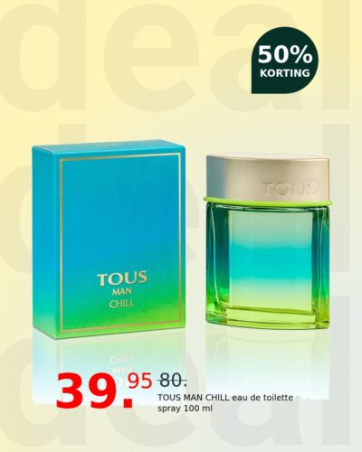 TOUS MAN CHILL eau de toilette spray 100 ml