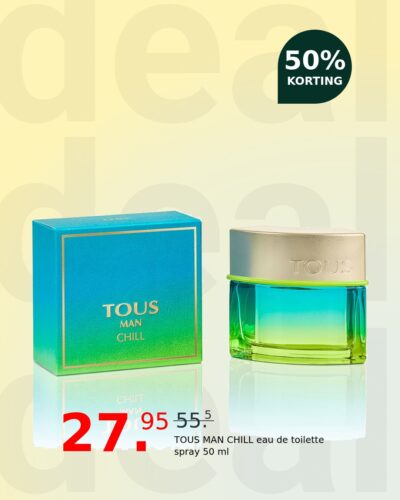 TOUS MAN CHILL eau de toilette spray 50 ml