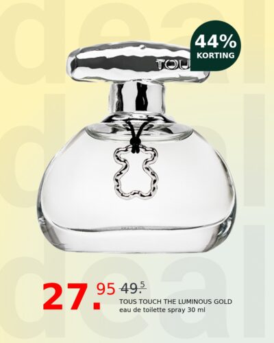 TOUS TOUCH THE LUMINOUS GOLD eau de toilette spray 30 ml