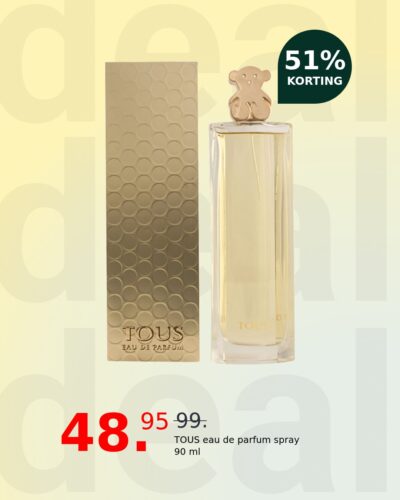 TOUS eau de parfum spray 90 ml