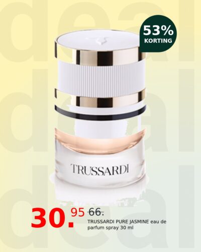 TRUSSARDI PURE JASMINE eau de parfum spray 30 ml