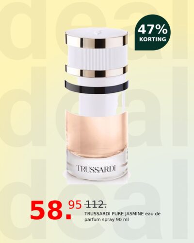 TRUSSARDI PURE JASMINE eau de parfum spray 90 ml