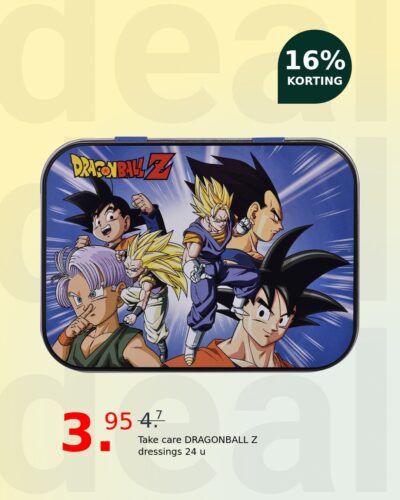 Take care DRAGONBALL Z dressings 24 u