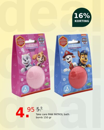 Take care PAW PATROL bath bomb 150 gr