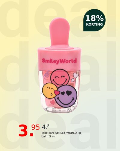 Take care SMILEY WORLD lip balm 5 ml