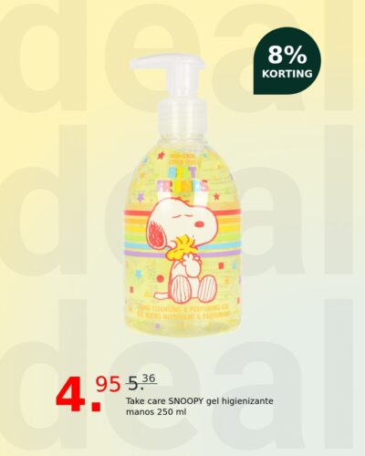 Take care SNOOPY gel higienizante manos 250 ml