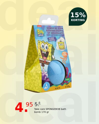 Take care SPONGEBOB bath bomb 170 gr