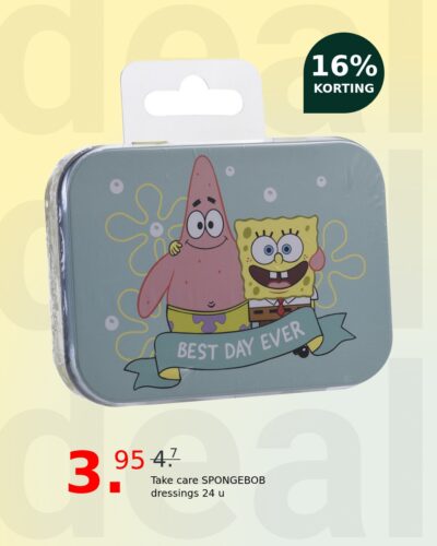 Take care SPONGEBOB dressings 24 u
