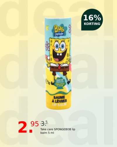 Take care SPONGEBOB lip balm 5 ml