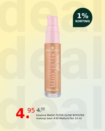 Essence MAGIC FILTER GLOW BOOSTER makeup base #30-Medium/Tan 14 ml