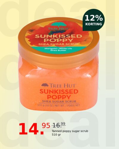 Tanned poppy sugar scrub 510 gr