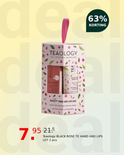 Teaology BLACK ROSE TE HAND AND LIPS LOT 2 pcs