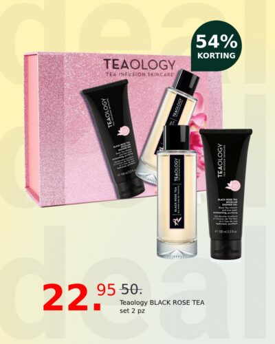 Teaology BLACK ROSE TEA set 2 pz