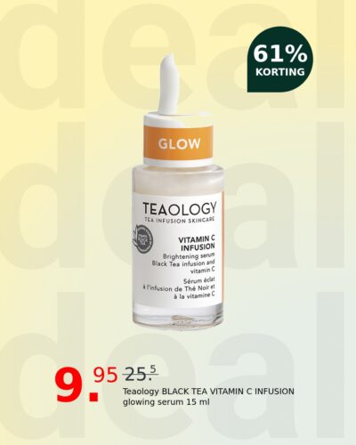 Teaology BLACK TEA VITAMIN C INFUSION glowing serum 15 ml