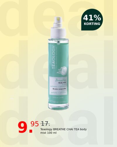 Teaology BREATHE CHAI TEA body mist 100 ml