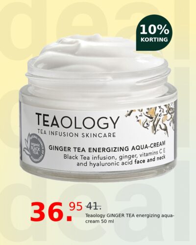 Teaology GINGER TEA energizing aqua-cream 50 ml