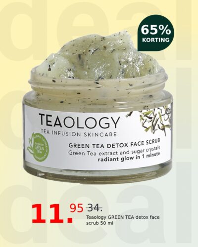 Teaology GREEN TEA detox face scrub 50 ml